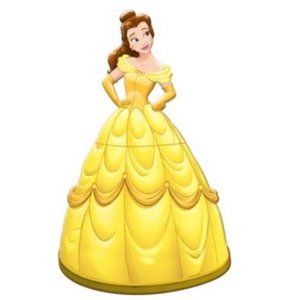 Disney Princess Belle Ceramic Cookie Jar